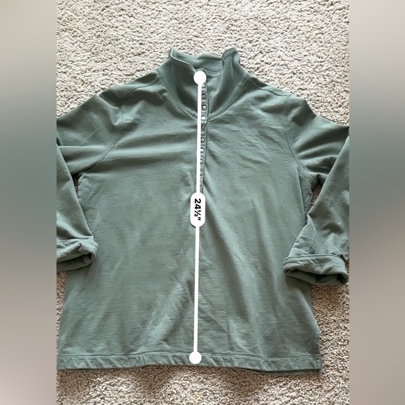 Wild Palms Mock Neck Sweatshirt - Picture 3 of 11